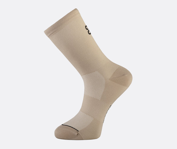 Classic Taupe Cycling socks