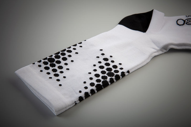 Connect White - Cycling Socks | PONGO London – BISSINI